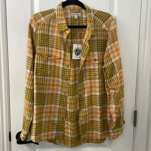 Toad & Co Yellow Flannel